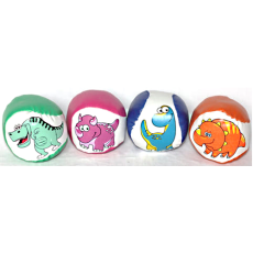 Soft Dino Balls - 4 Piece